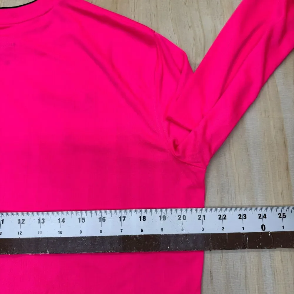NEW Nike Dri-FIT Soccer Referee Jersey Shirt SLIM Fit Hyper Pink LG DH8027-645 - Picture 12 of 14